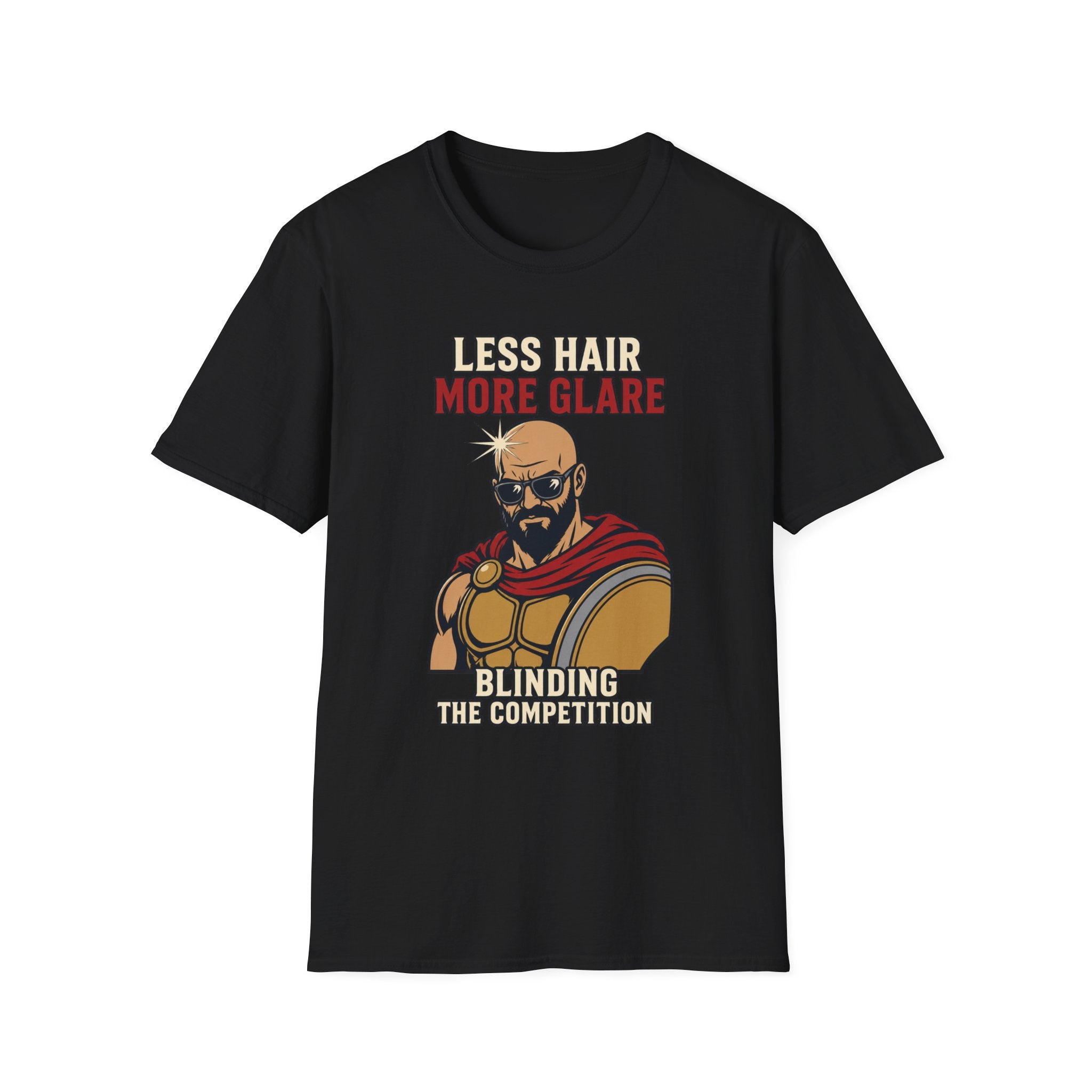 Less Hair More Glare T‑Shirt