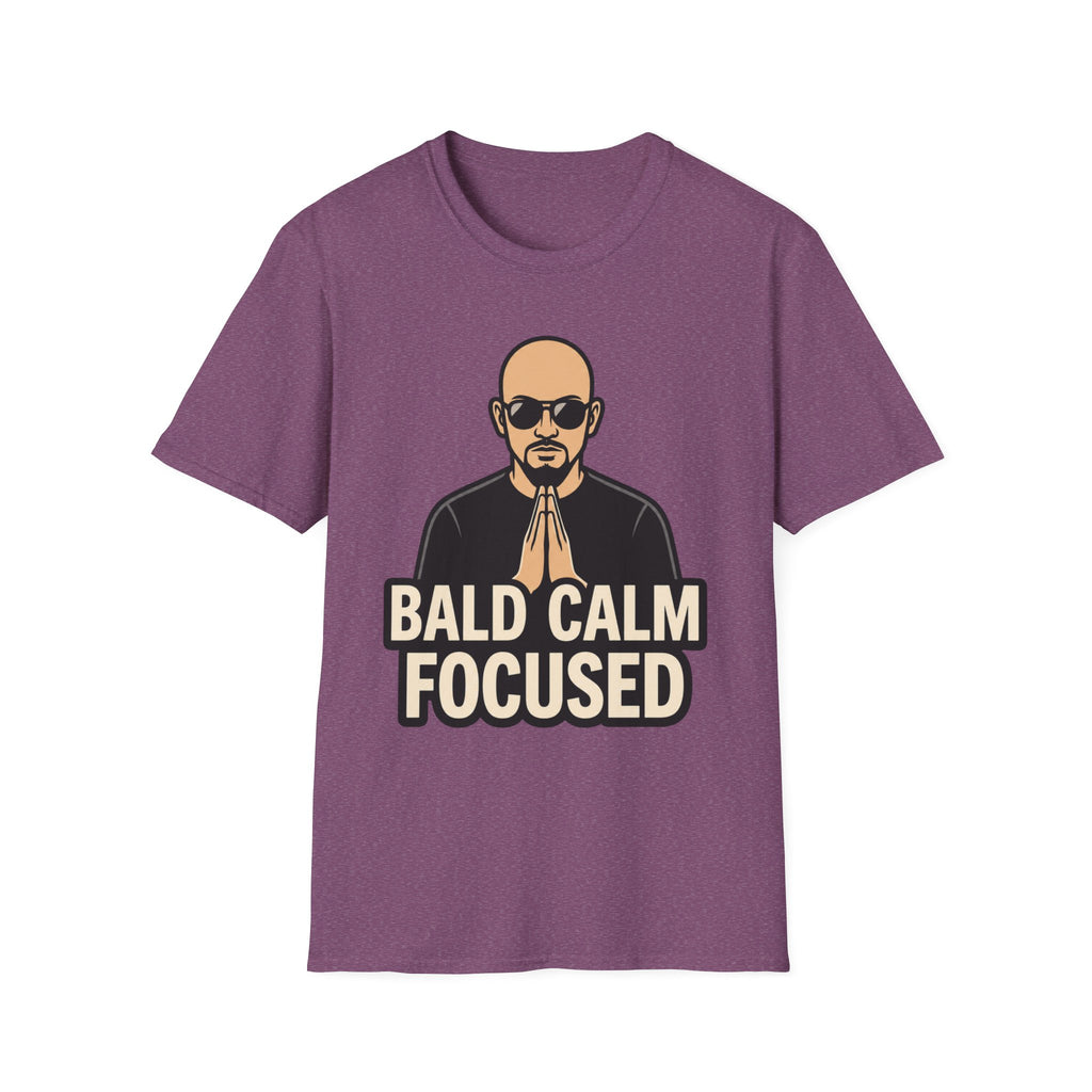Bald Calm Focused Monk T‑Shirt