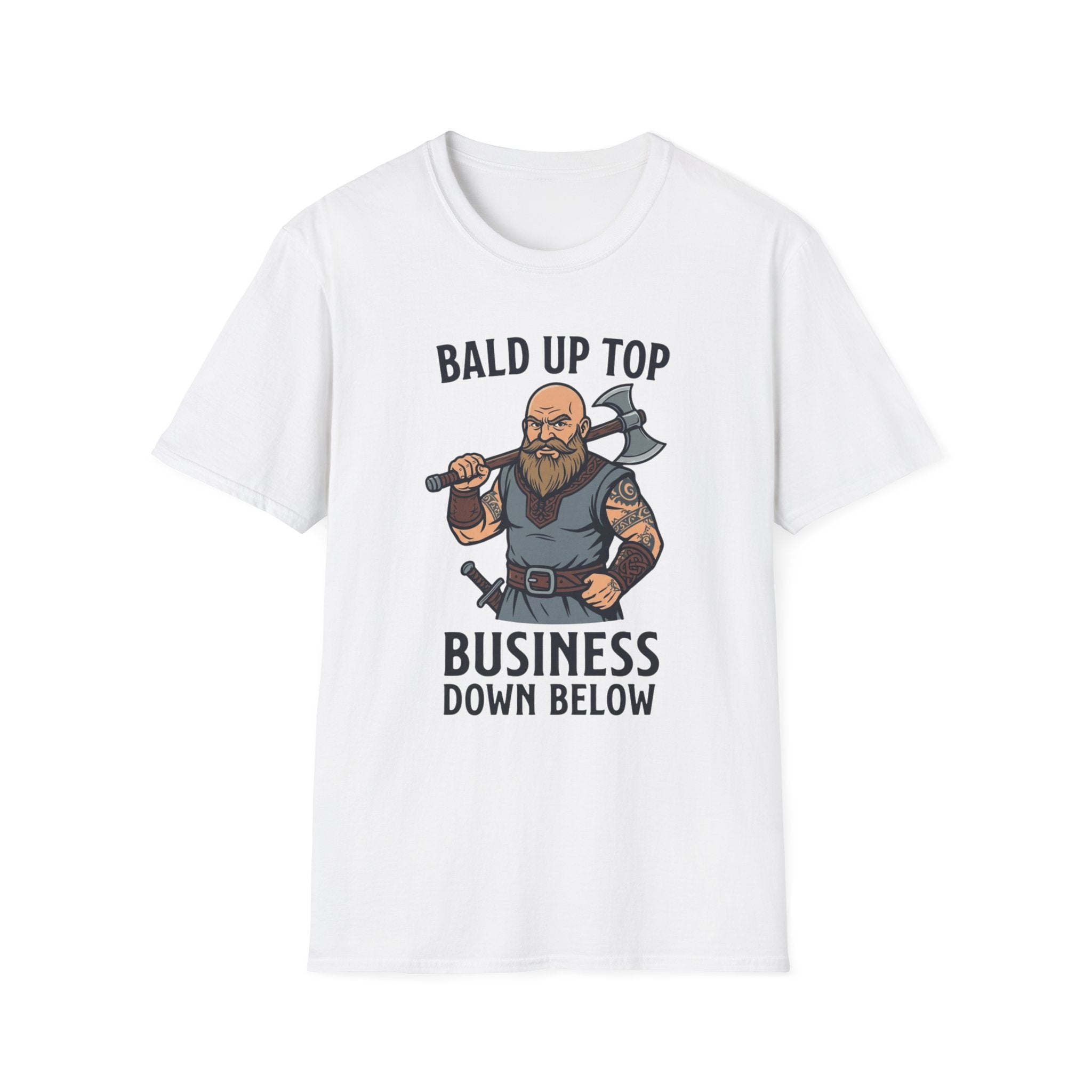 Bald Up Top Viking T‑Shirt