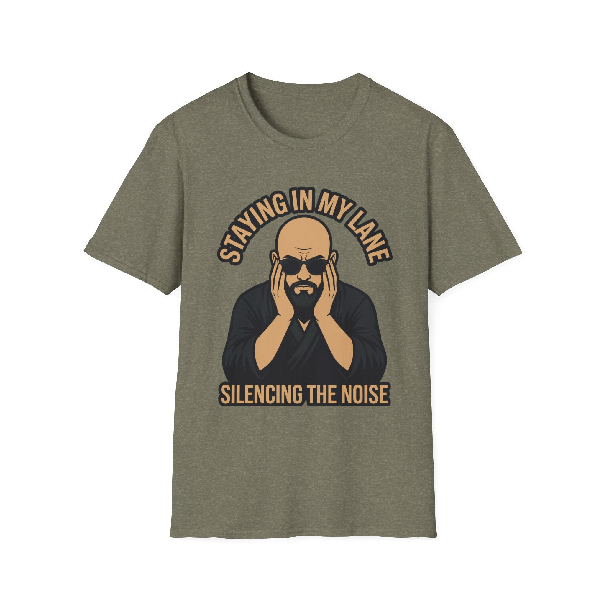 Silencing The Noise Monk T‑Shirt
