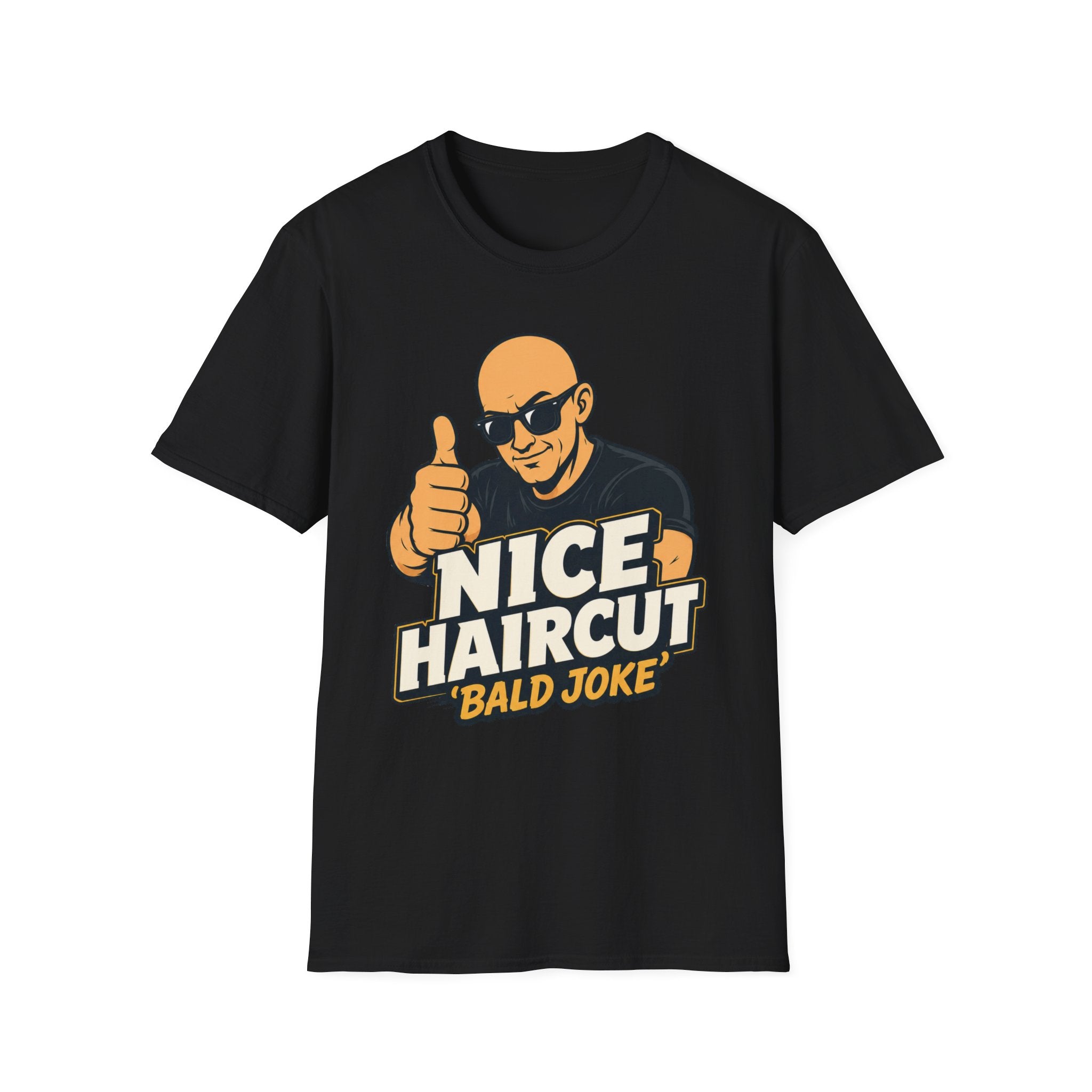 Nice Haircut Bald Joke T‑Shirt