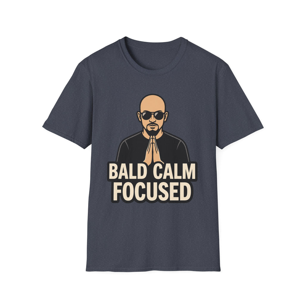 Bald Calm Focused Monk T‑Shirt