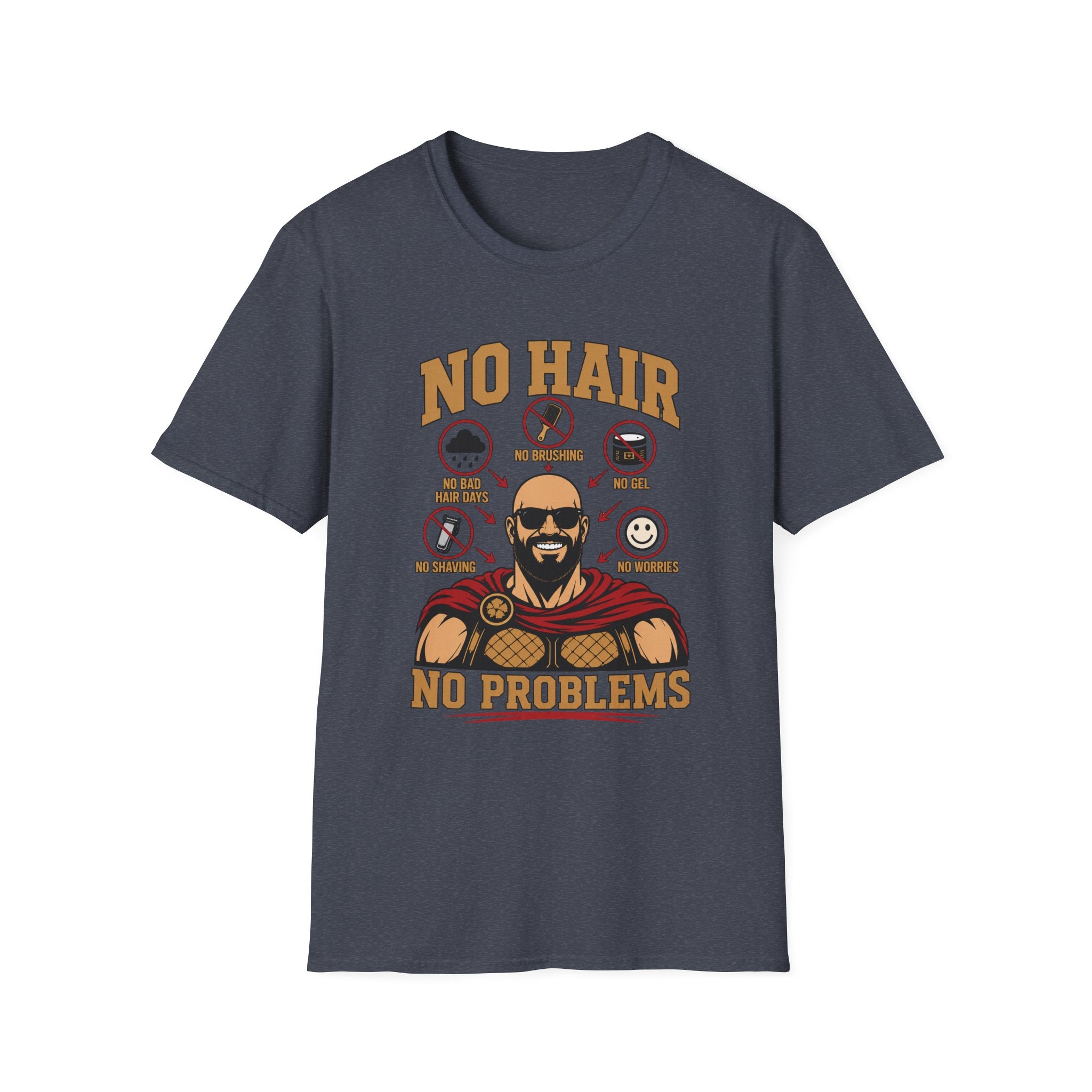 No Hair No Problems Spartan T‑Shirt