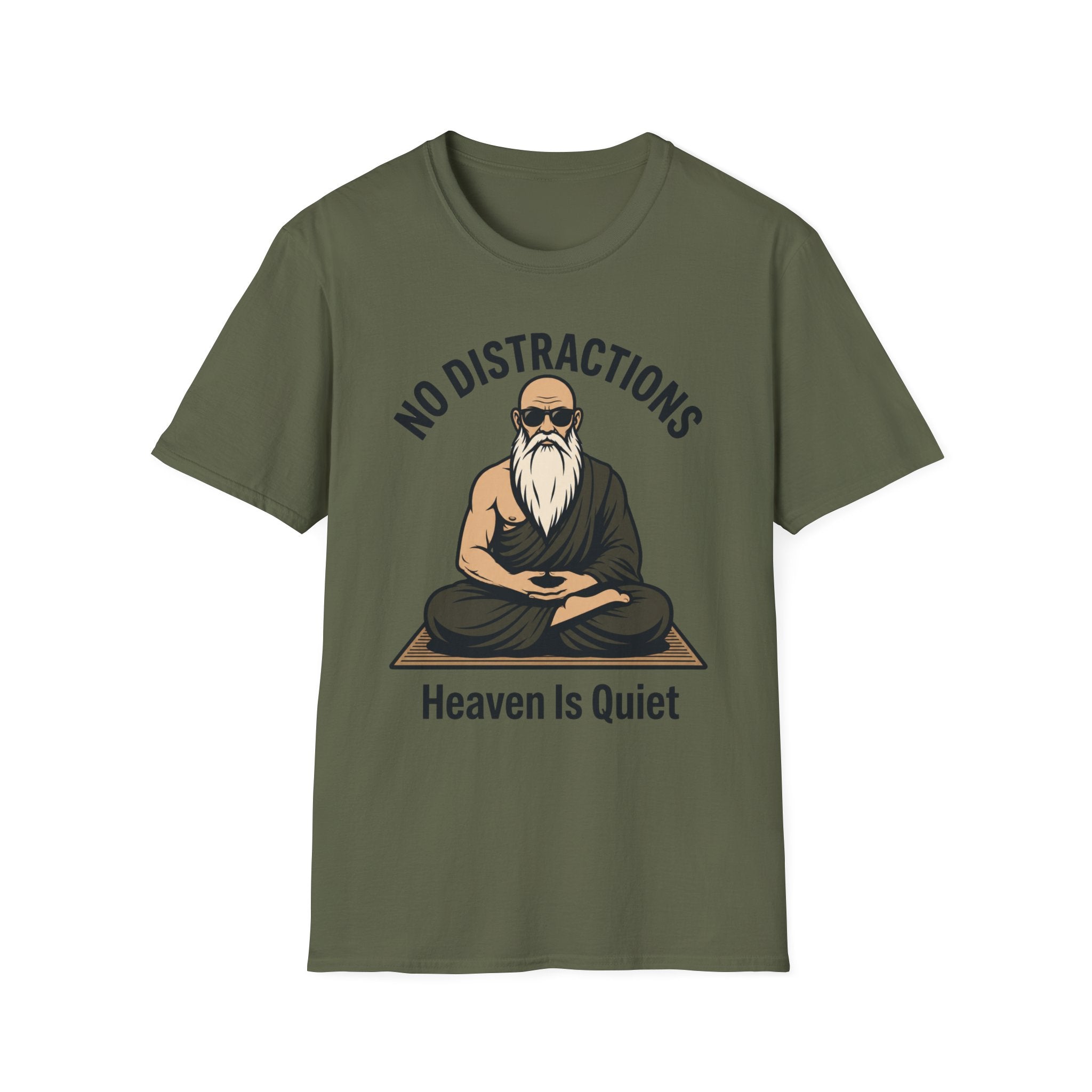 No Distractions Monk T‑Shirt