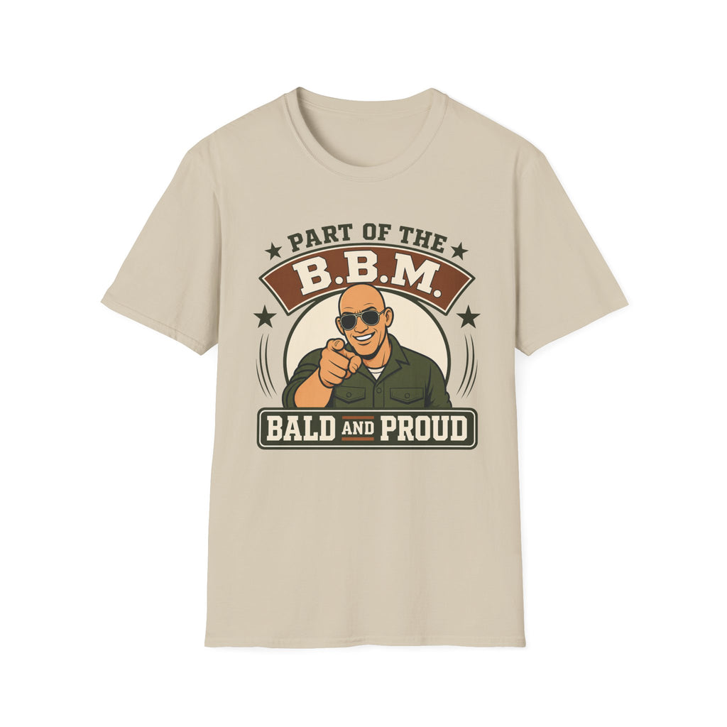 Bald and Proud Version #2 Military T‑Shirt