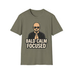 Bald Calm Focused Monk T‑Shirt