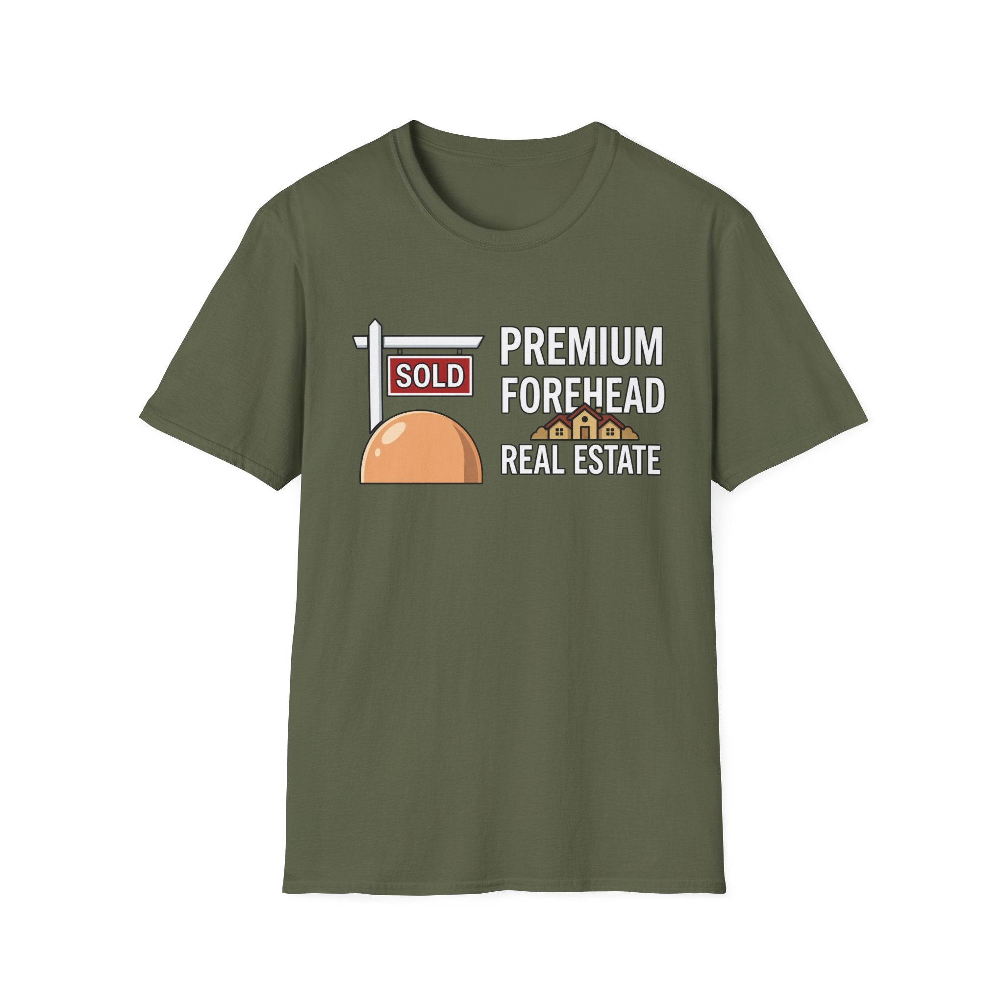 Premium Forehead Real Estate T‑Shirt