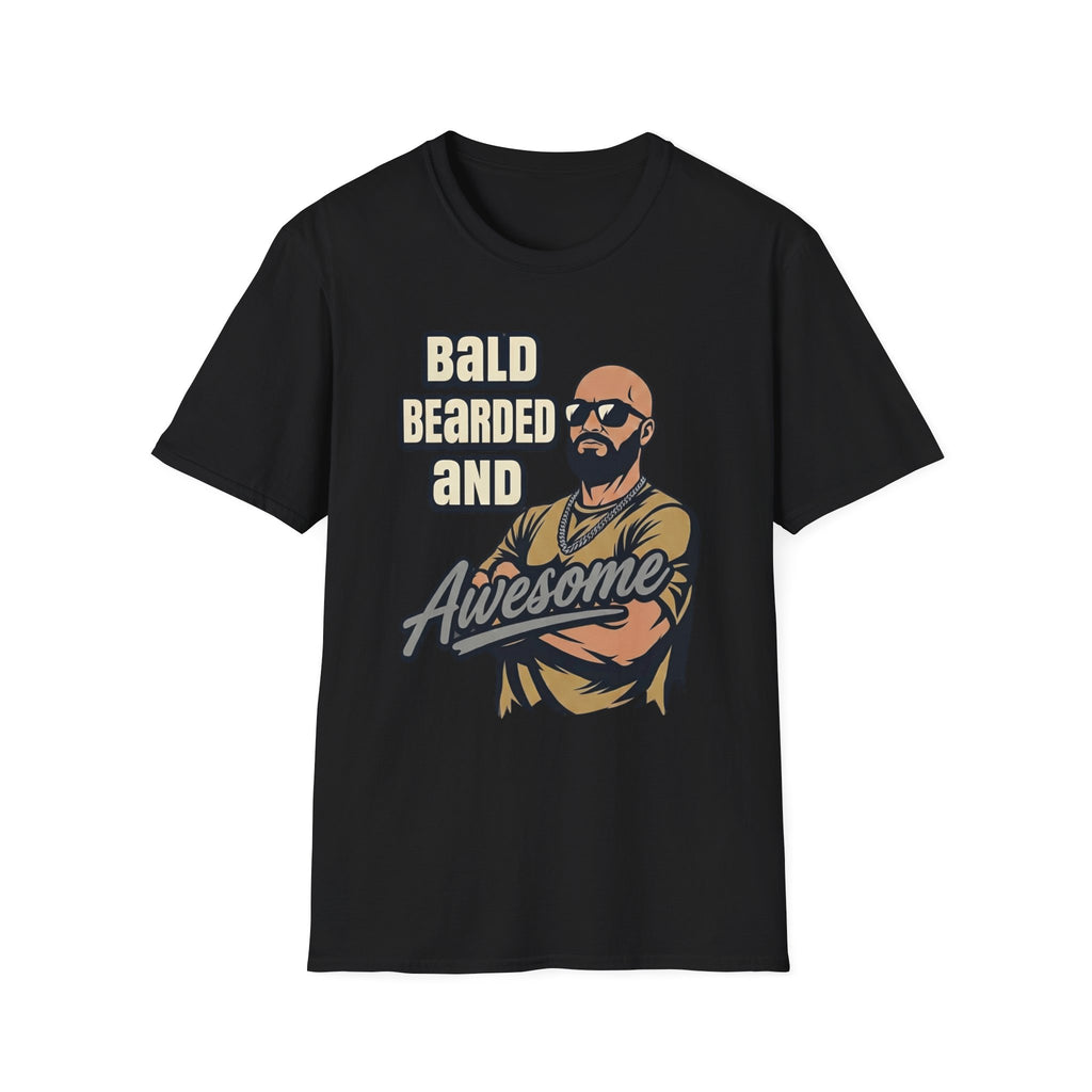 Bald Bearded and Awesome Player T‑Shirt