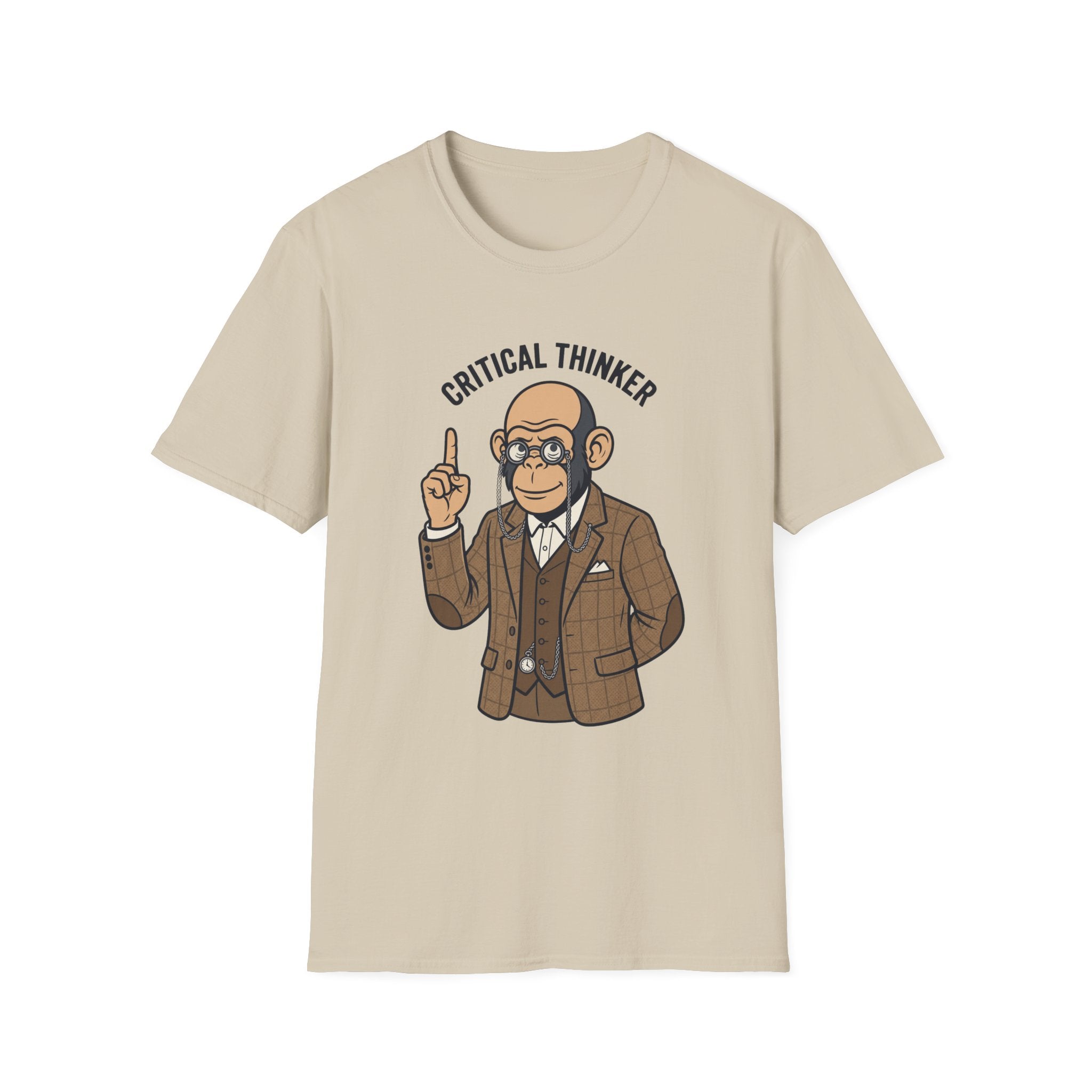 Creative Thinker Monkey T‑Shirt