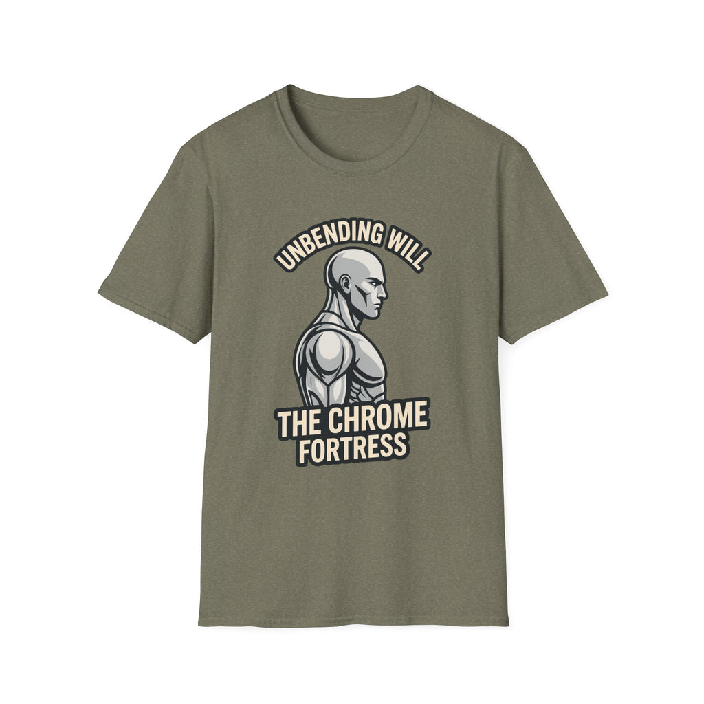 The Chrome Fortress Monk T‑Shirt