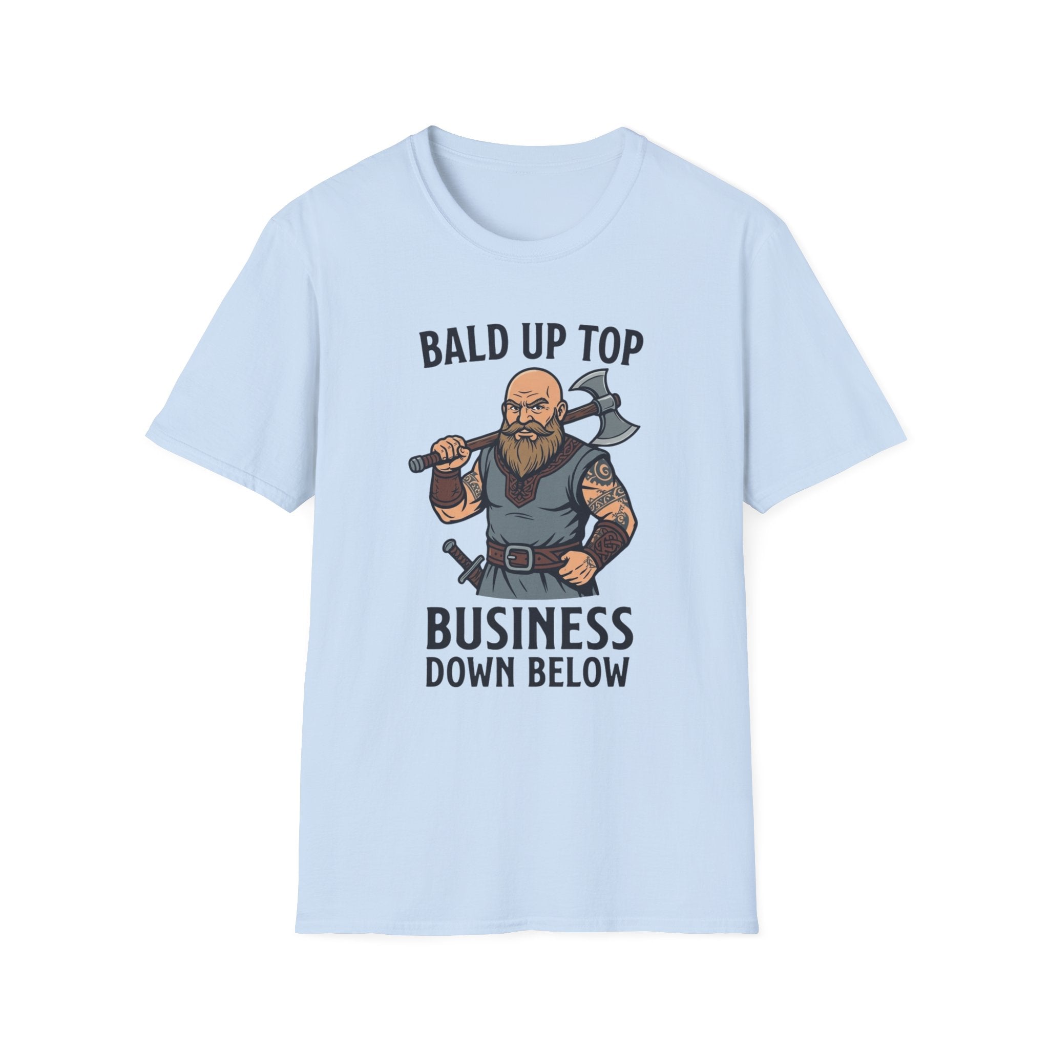Bald Up Top Viking T‑Shirt