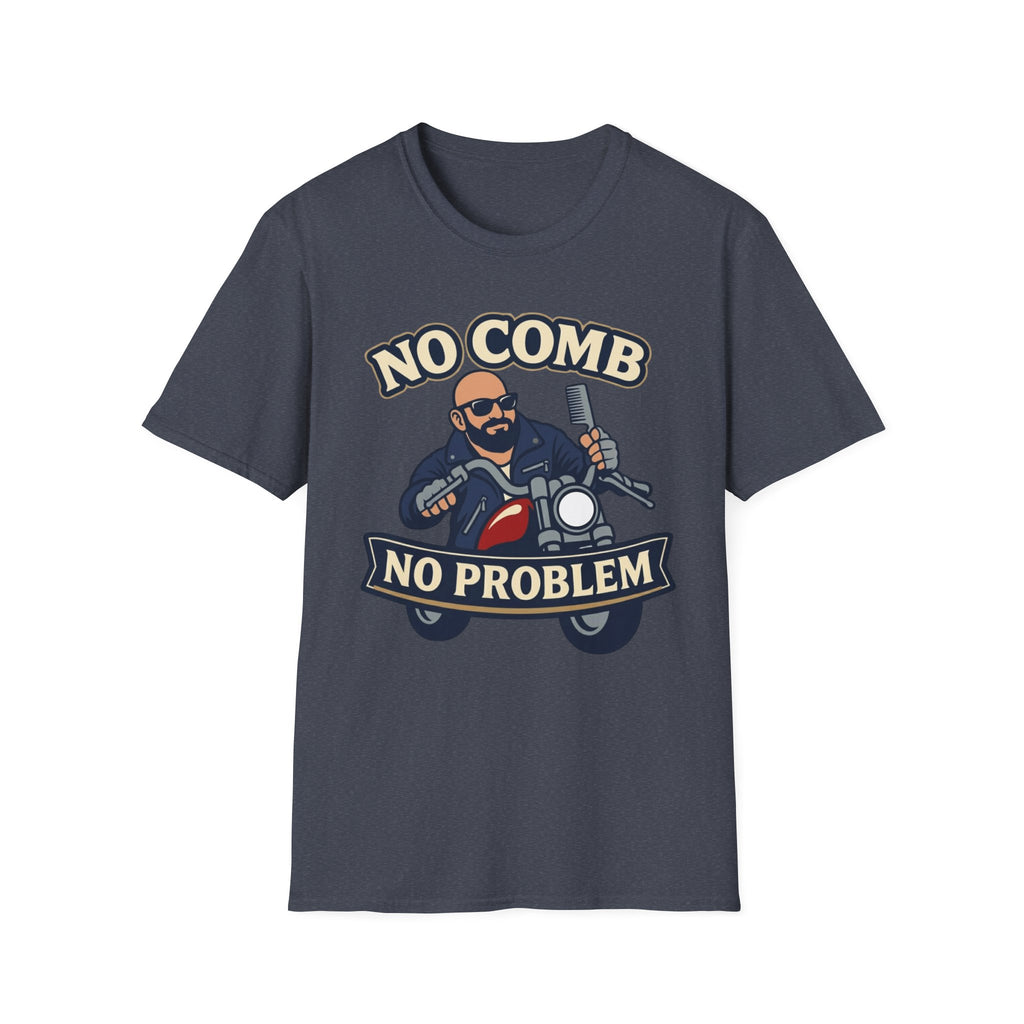 No Comb No Problem Biker T‑Shirt