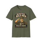 Bald By Choice Version #1 Military T‑Shirt