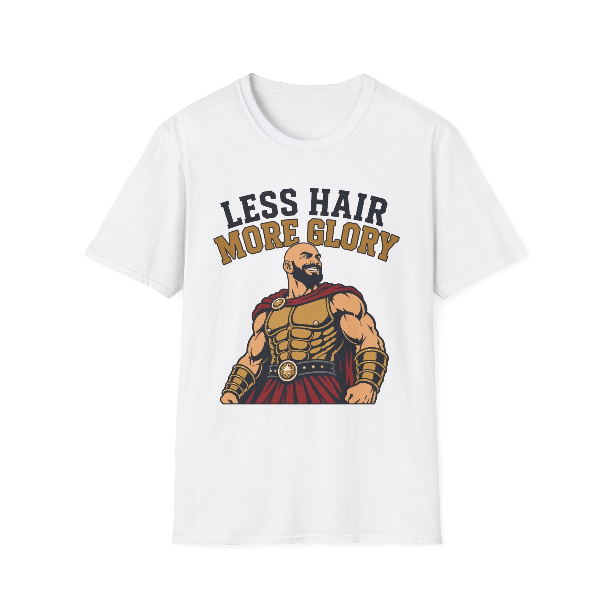 Less Hair More Glory Spartan T‑Shirt