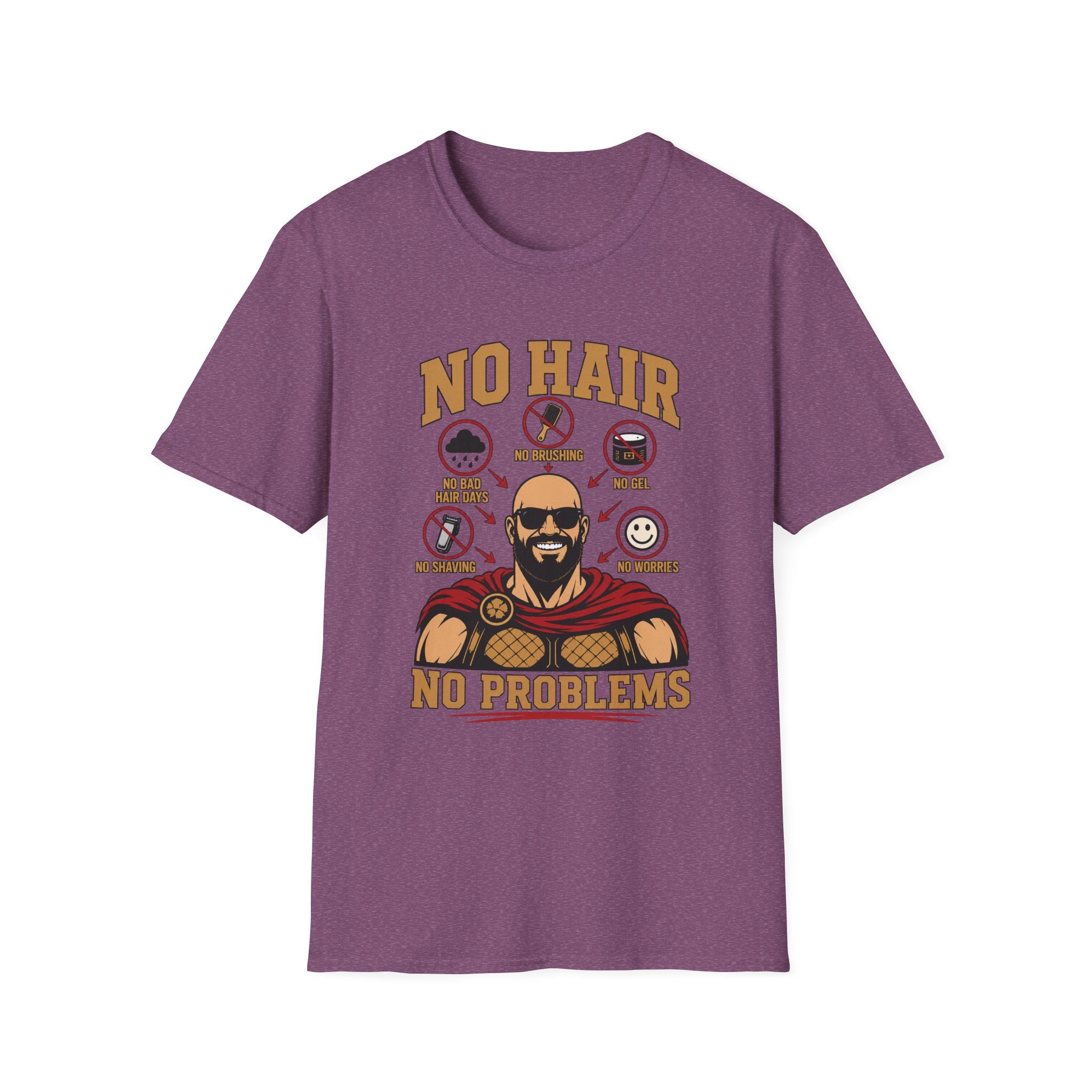 No Hair No Problems Spartan T‑Shirt