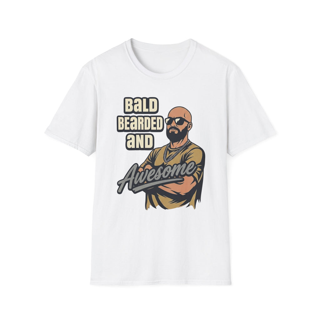Bald Bearded and Awesome Player T‑Shirt