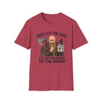 Hair Left The Head Migrating To The Beard T‑Shirt