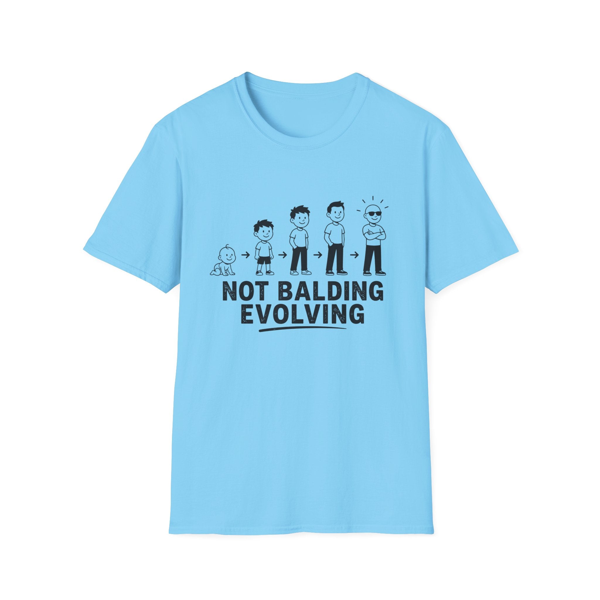 Not Balding Evolving - T-Shirt