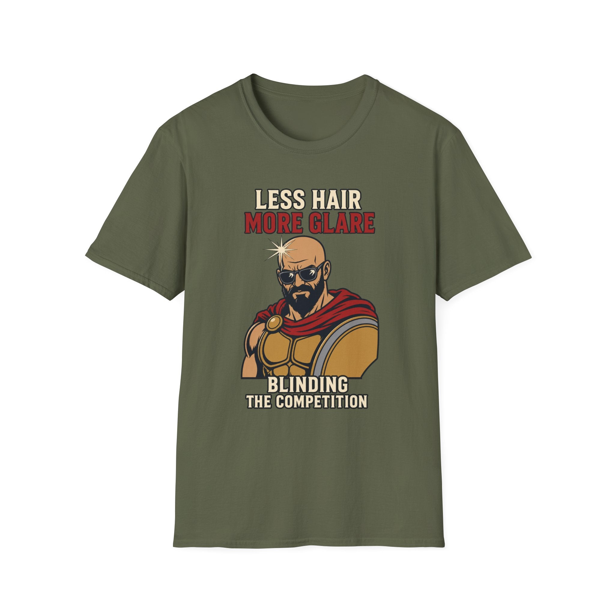 Less Hair More Glare T‑Shirt