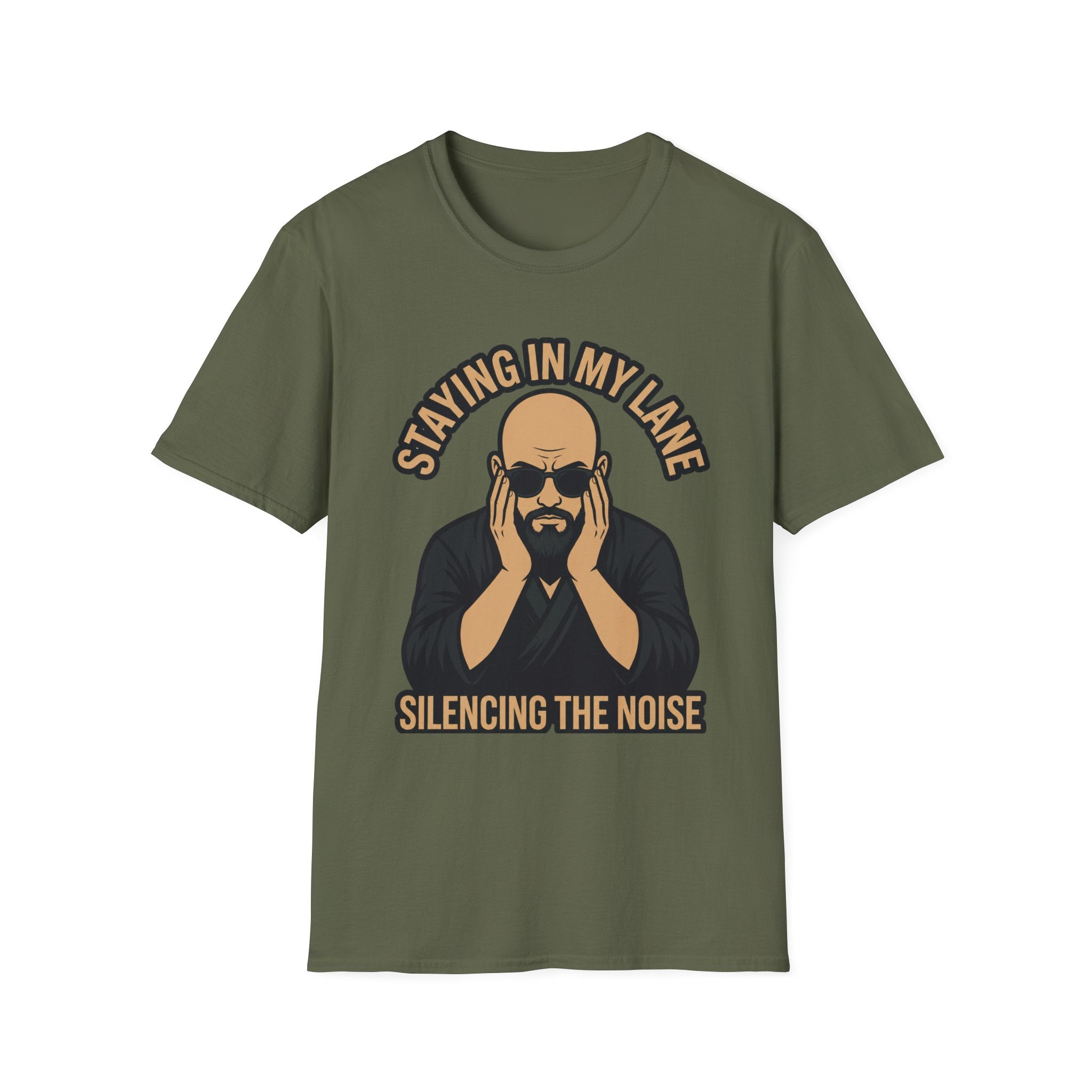 Silencing The Noise Monk T‑Shirt