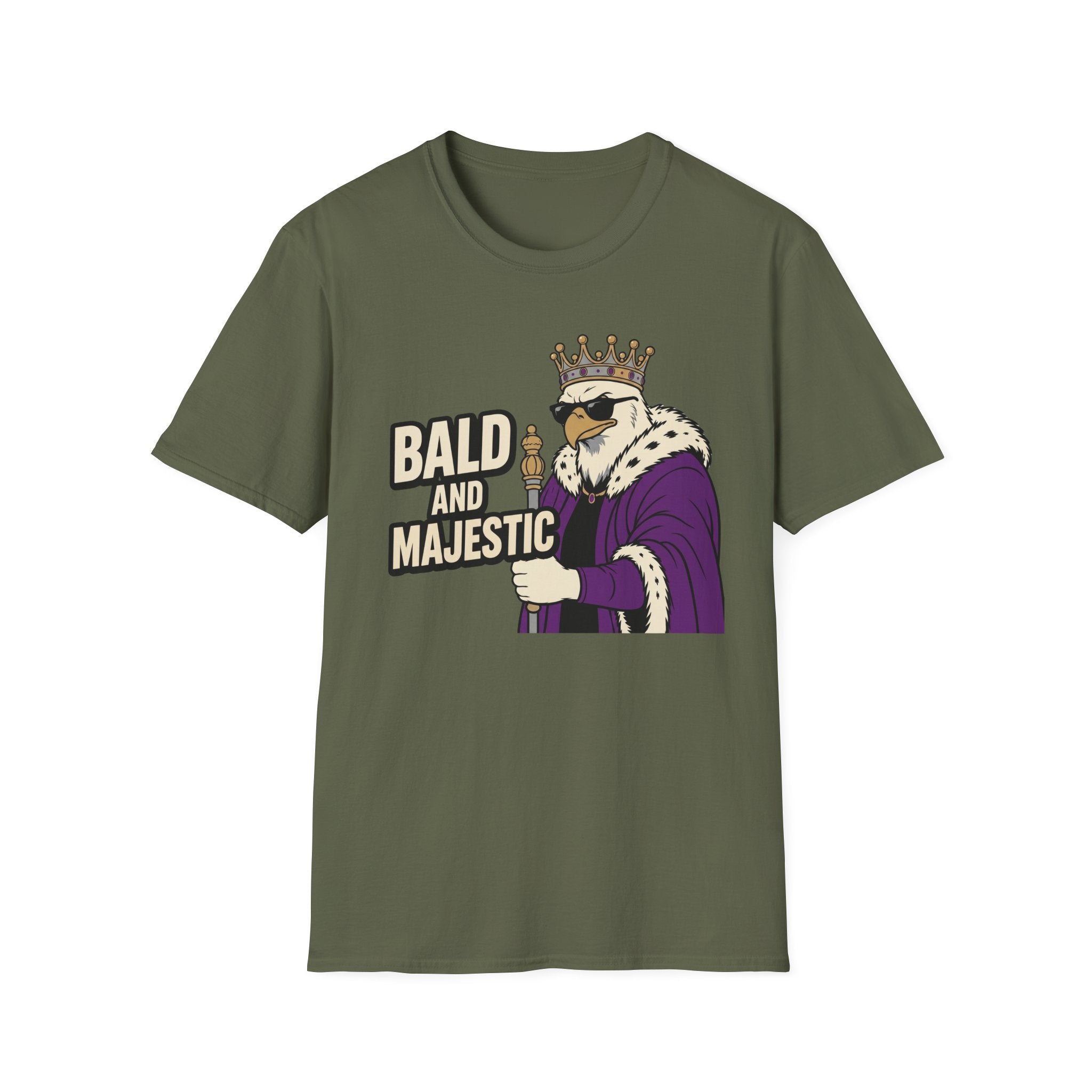 Bald and Majestic Eagle T‑Shirt