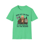 Hair Left The Head Migrating To The Beard T‑Shirt