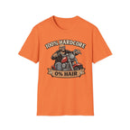 100 Percent Hardcore 0 Percent Hair Biker T‑Shirt