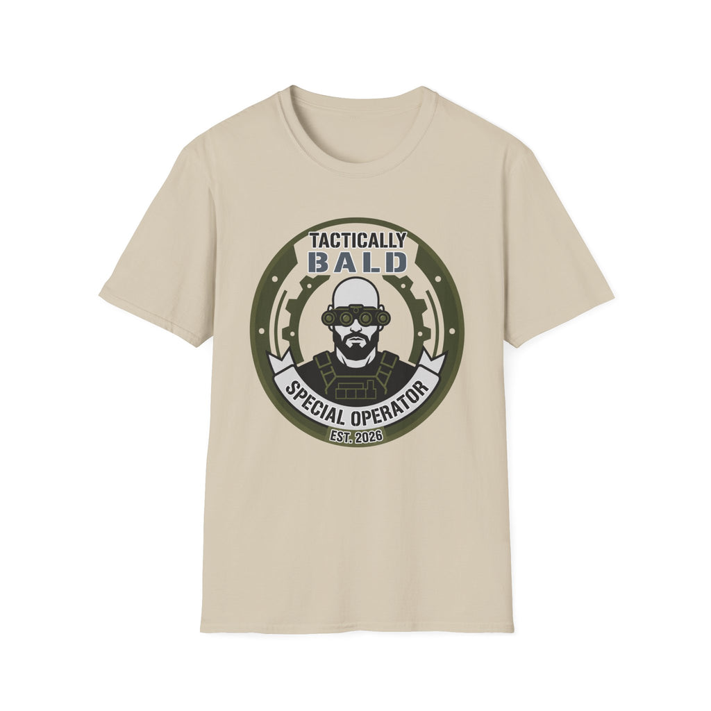 Tactically Bald T‑Shirt