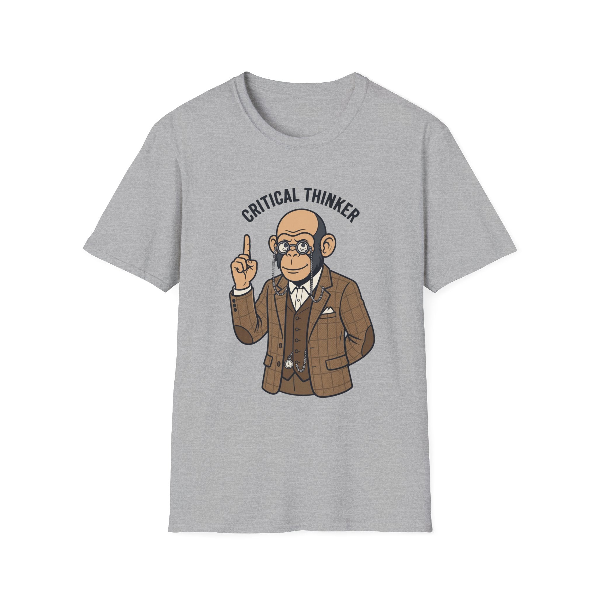 Creative Thinker Monkey T‑Shirt