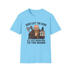 Hair Left The Head Migrating To The Beard T‑Shirt
