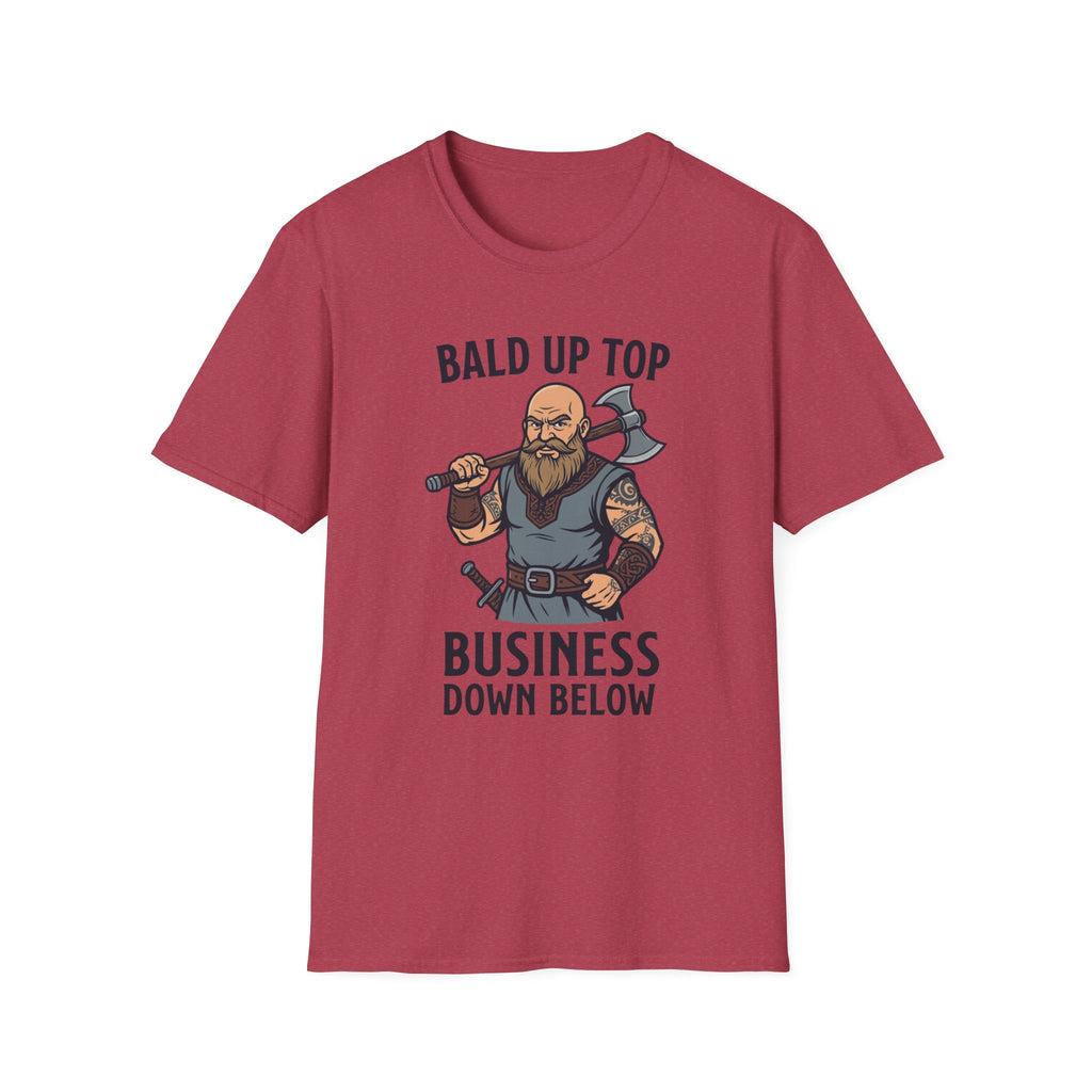 Bald Up Top Viking T‑Shirt