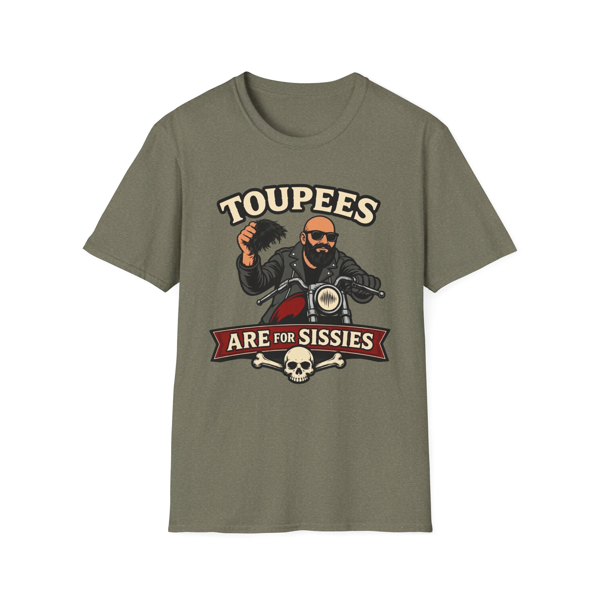Toupees Are For Sissies T‑Shirt
