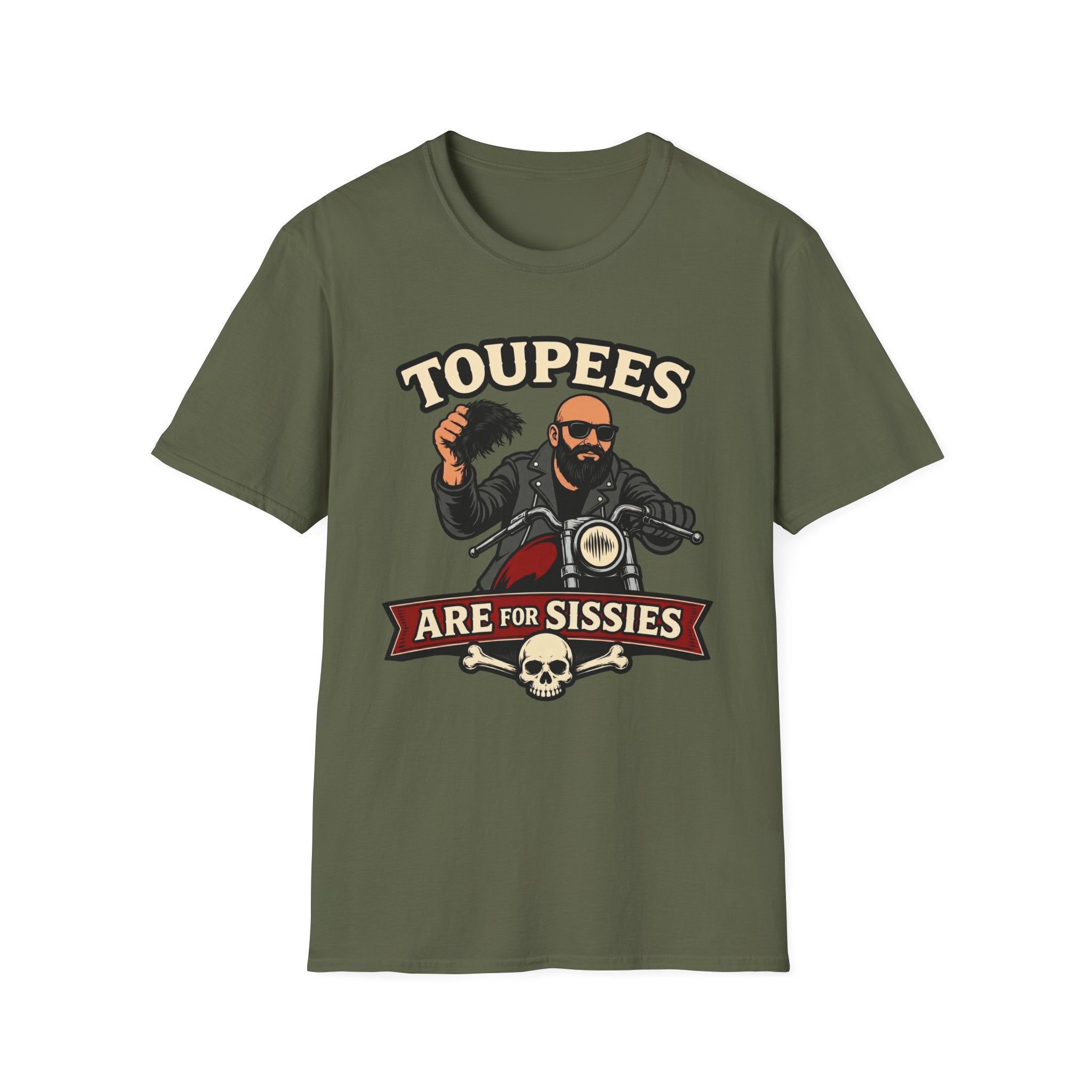 Toupees Are For Sissies T‑Shirt