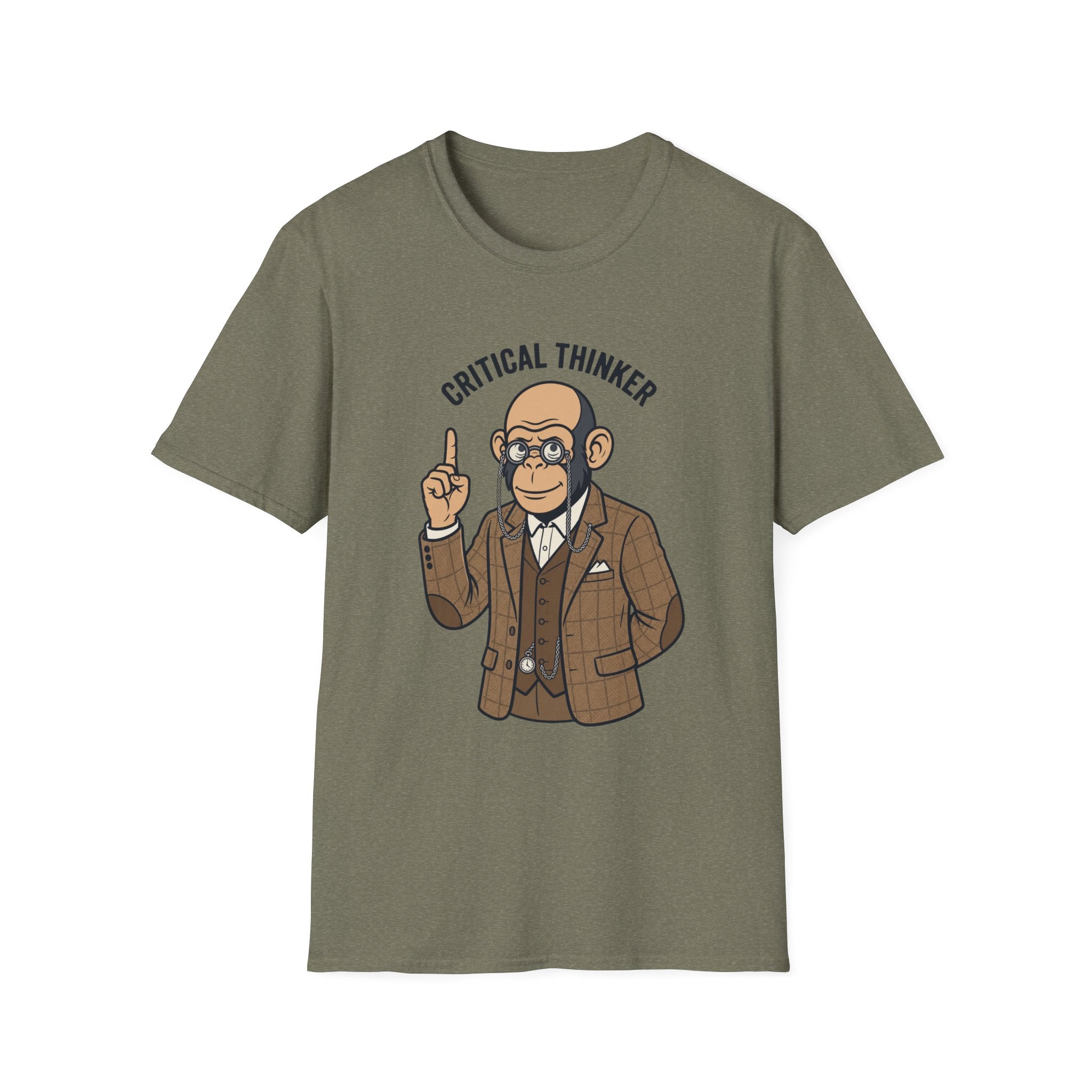Creative Thinker Monkey T‑Shirt