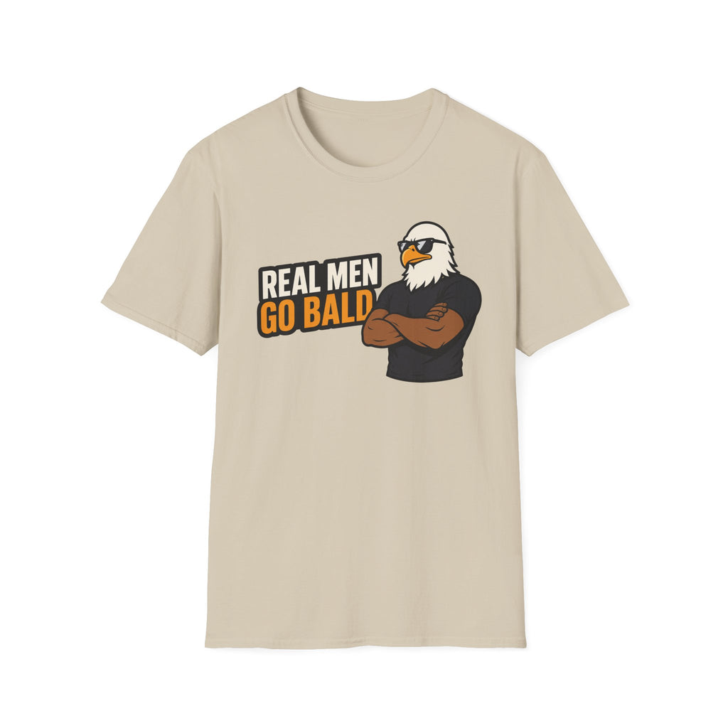 Real Men Go Bald Eagle T‑Shirt