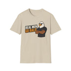 Real Men Go Bald Eagle T‑Shirt