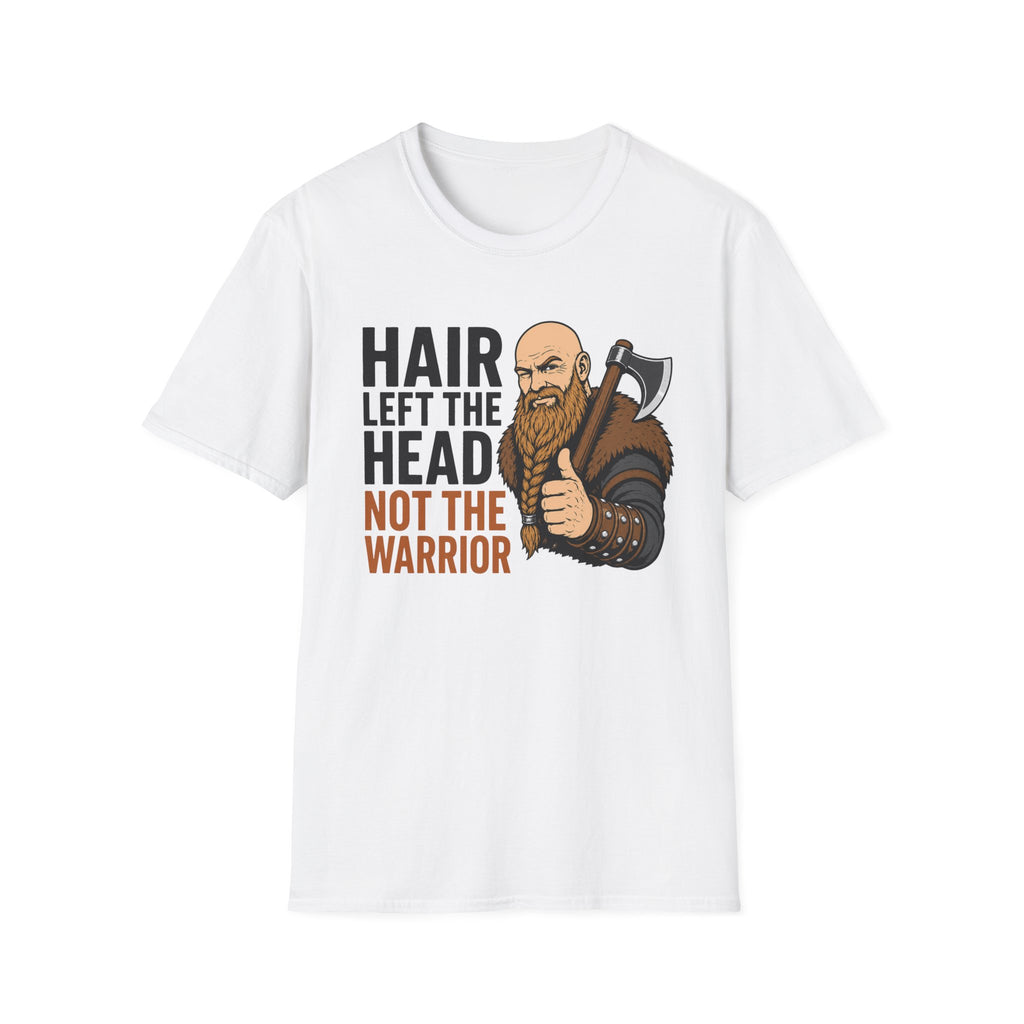 Hair Left The Head Not The Warrior T‑Shirt