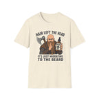 Hair Left The Head Migrating To The Beard T‑Shirt