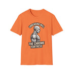 The Chrome Fortress Monk T‑Shirt