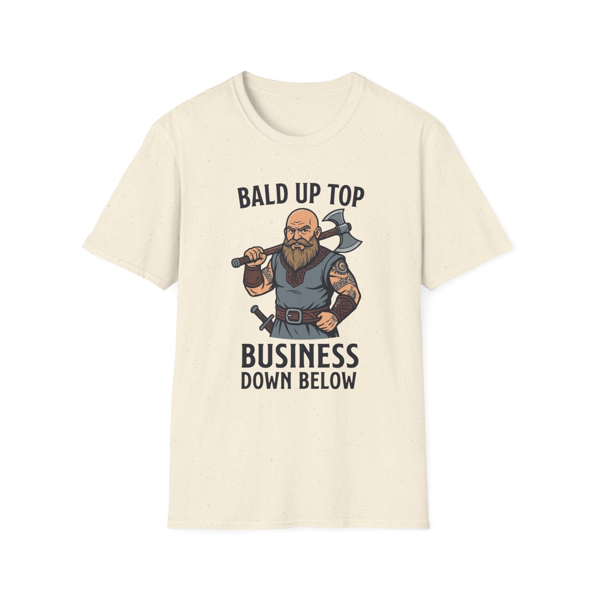 Bald Up Top Viking T‑Shirt