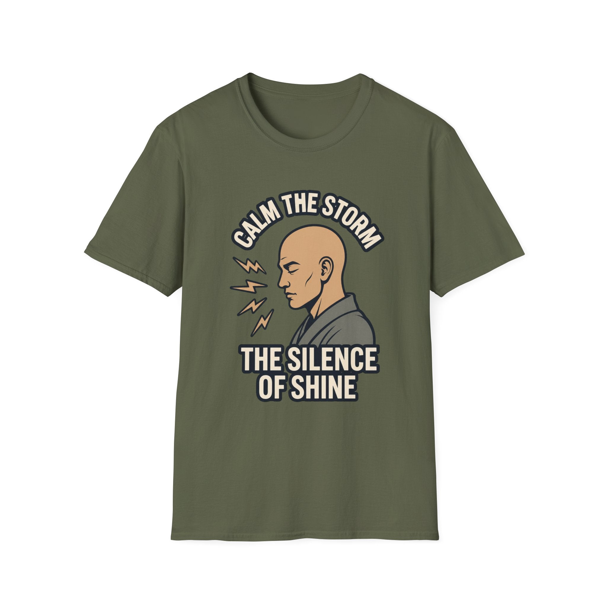 Calm The Storm Monk T‑Shirt