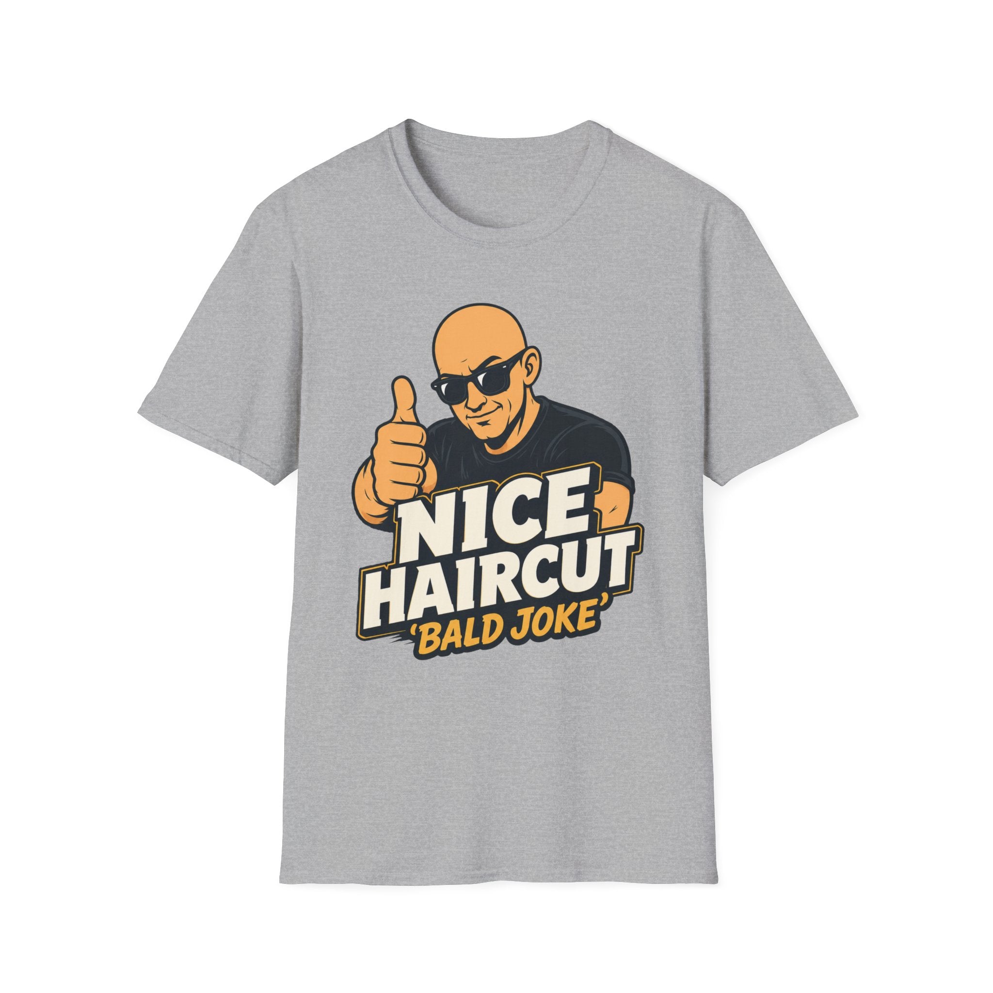 Nice Haircut Bald Joke T‑Shirt