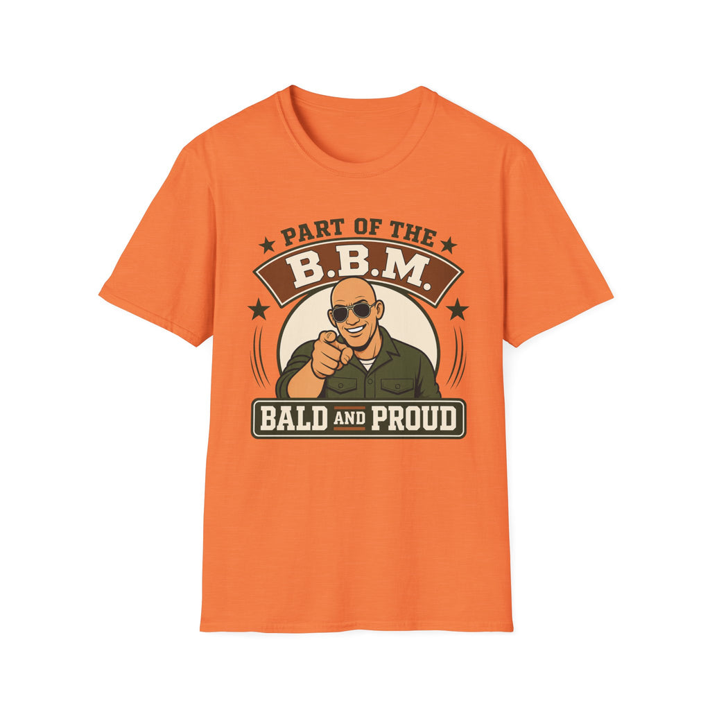 Bald and Proud Version #2 Military T‑Shirt
