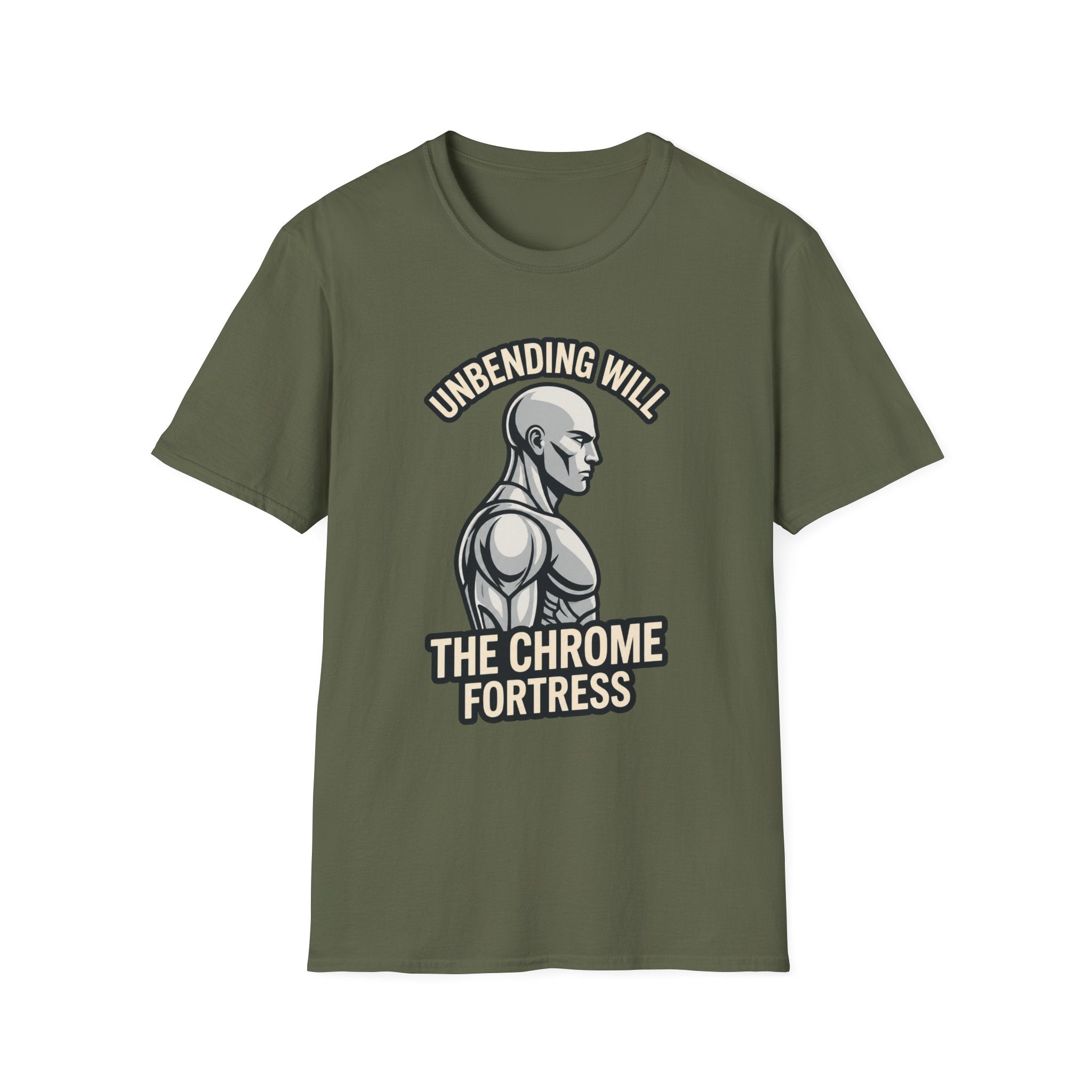 The Chrome Fortress Monk T‑Shirt