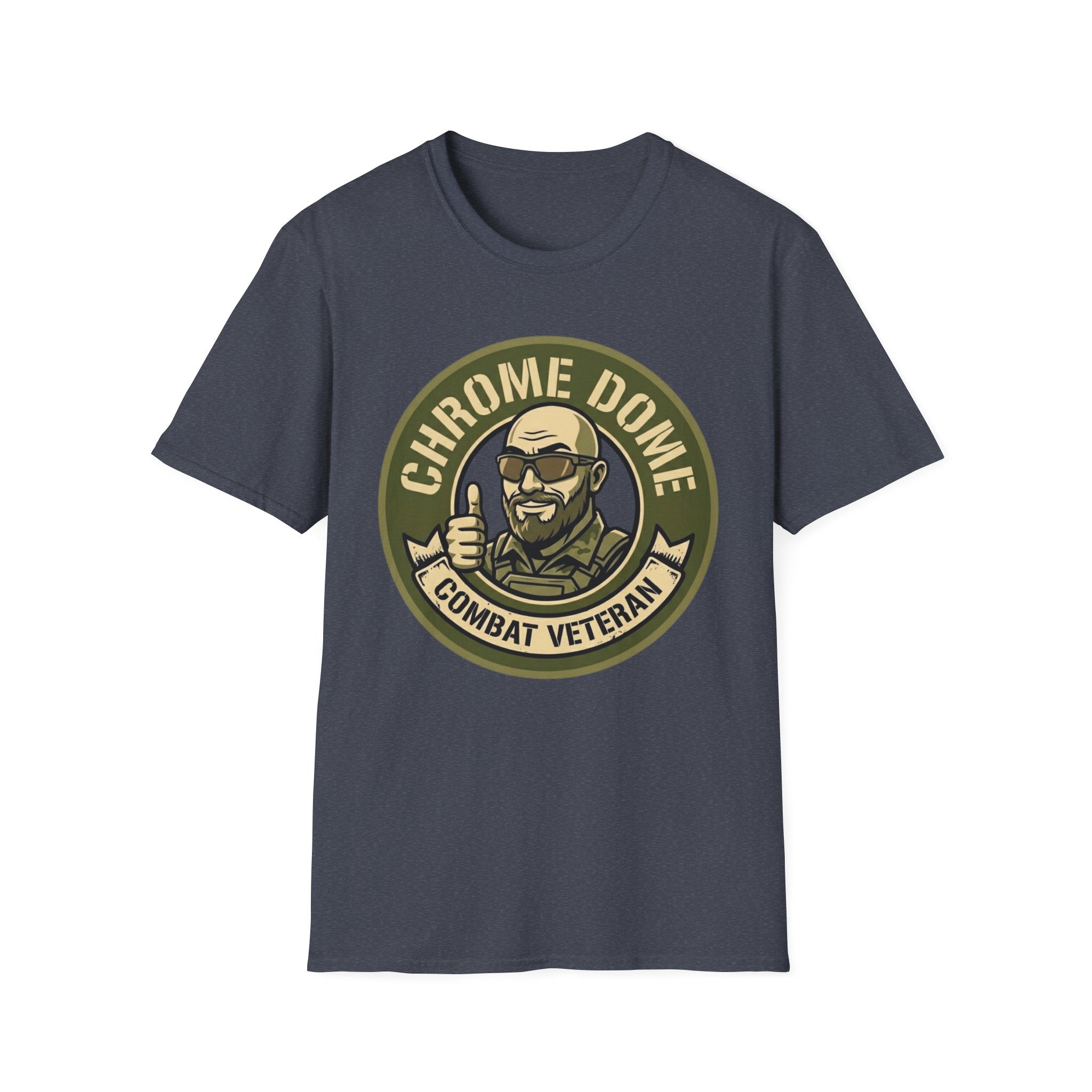 Chrome Dome Military T‑Shirt