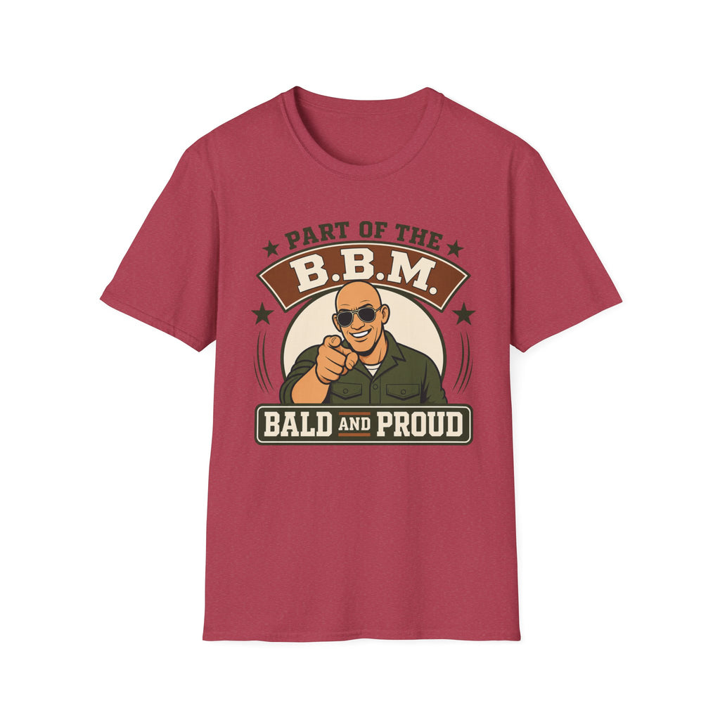 Bald and Proud Version #2 Military T‑Shirt