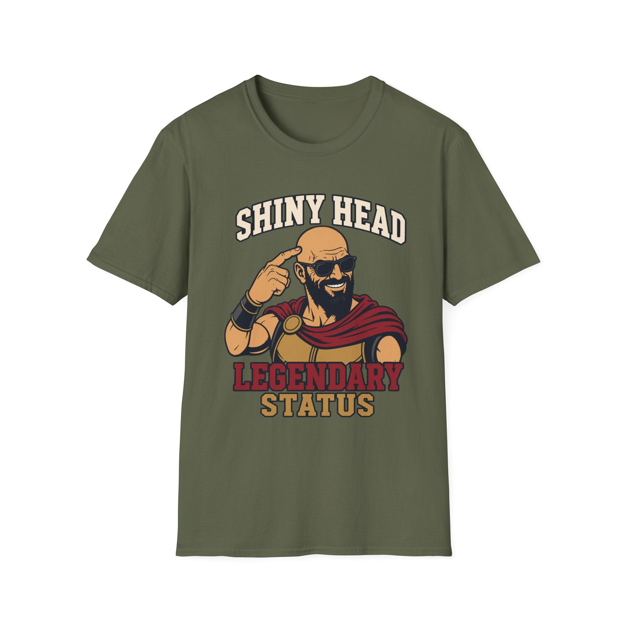 Shiny Head Spartan T‑Shirt