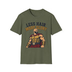 Less Hair More Glory Spartan T‑Shirt