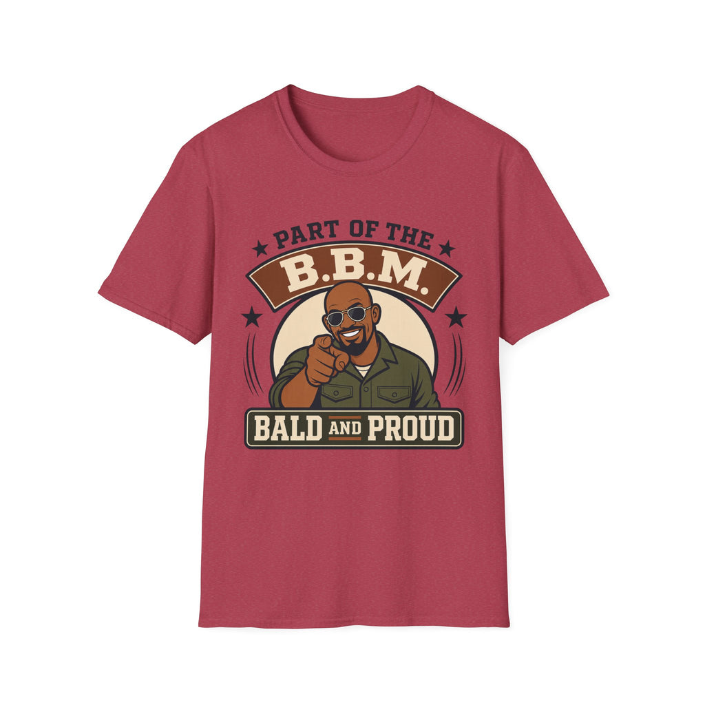 Bald and Proud Version #1 Military T‑Shirt