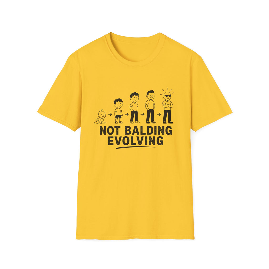 Not Balding Evolving - T-Shirt